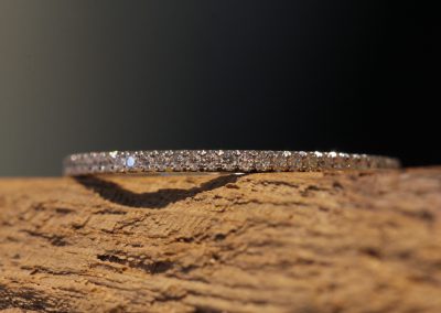 Ansteckring Vorsteckring Beisteckring Gold mit Brillanten Krönchenfassung