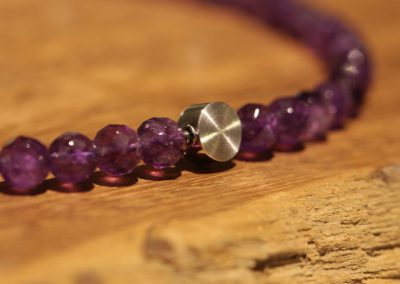 Stein Kette Amethyst