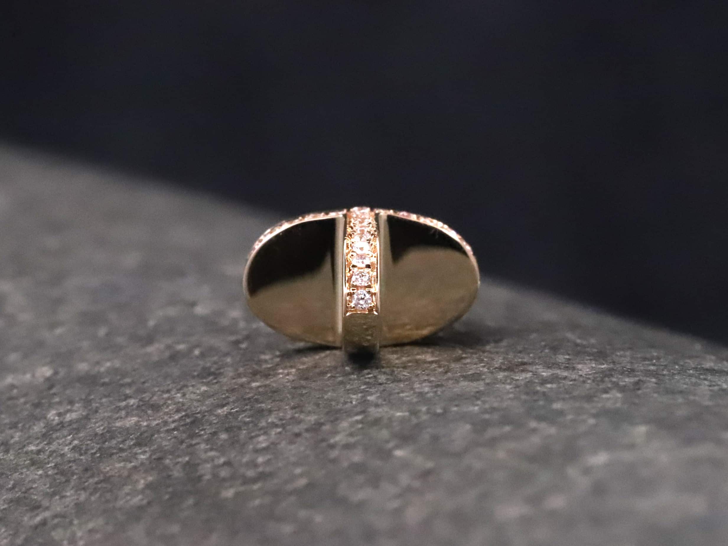 Kreuz Anhänger in 585er Rosegold mit Brillanten – Bild 9