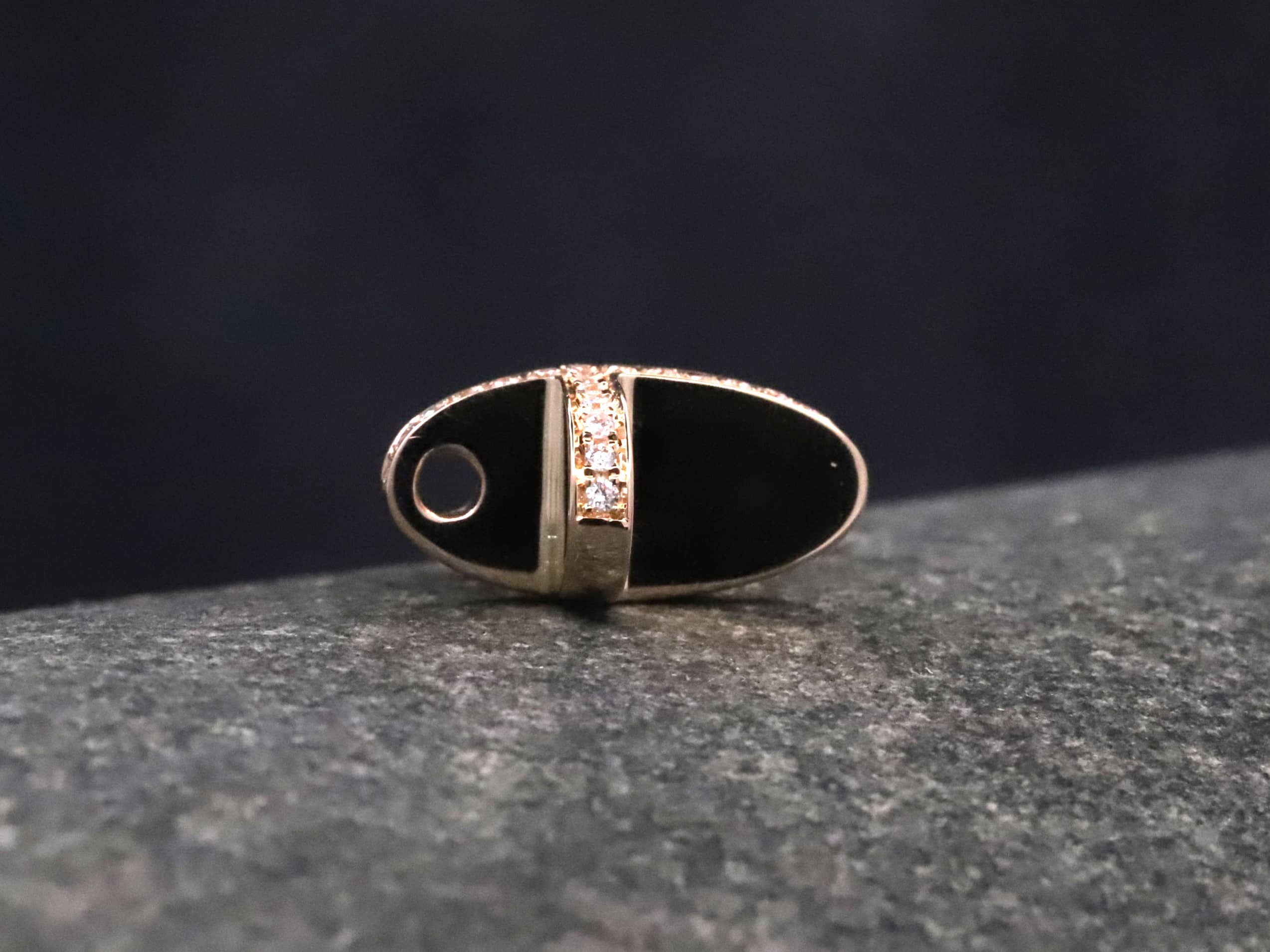 Kreuz Anhänger in 585er Rosegold mit Brillanten – Bild 8