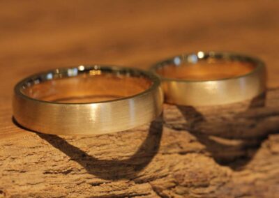 Trauringe 585 Rosegold Klassisch