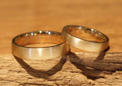 Trauringe 585 Rosegold Klassisch