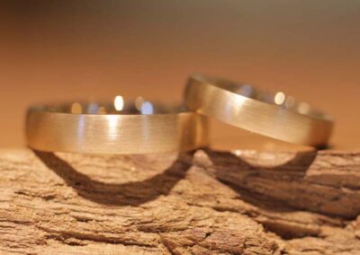 Trauringe 585 Rosegold Klassisch