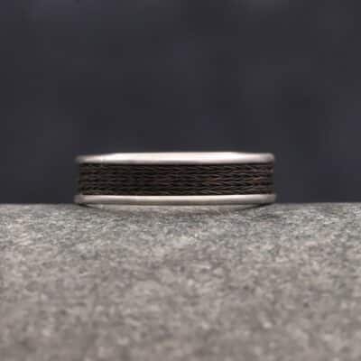 Refresh - Neu Weben von unserem Pferdehaarring mit 5,5mm Ringbreite