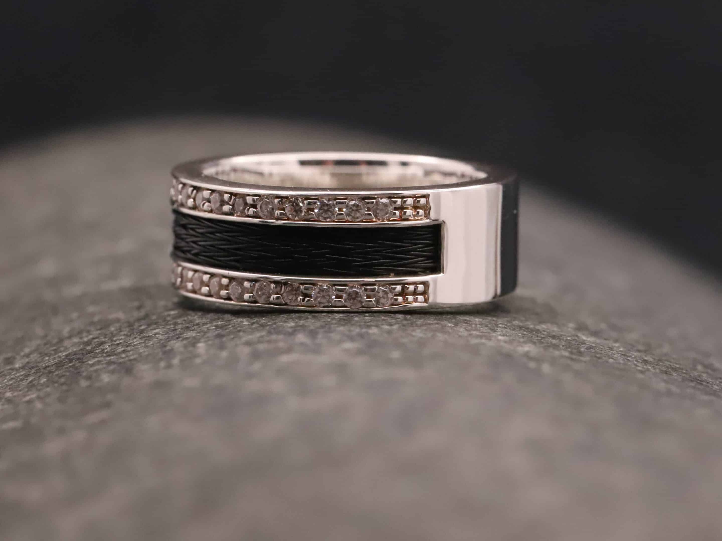 Pferdehaarring 925er Silber mit Zirkonia – Bild 6