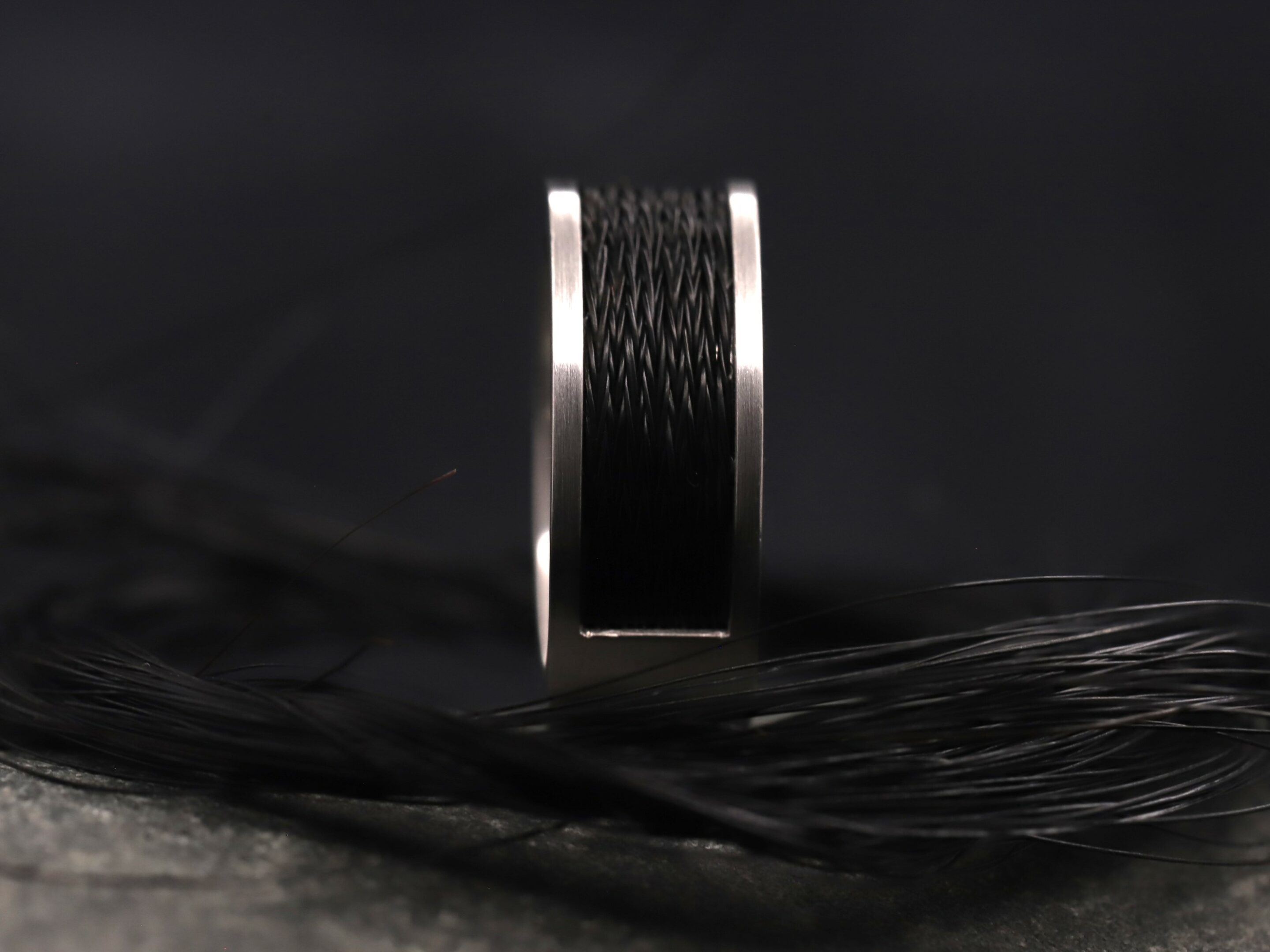 Refresh - Neu Weben von unserem Pferdehaarring mit 8,5mm Ringbreite