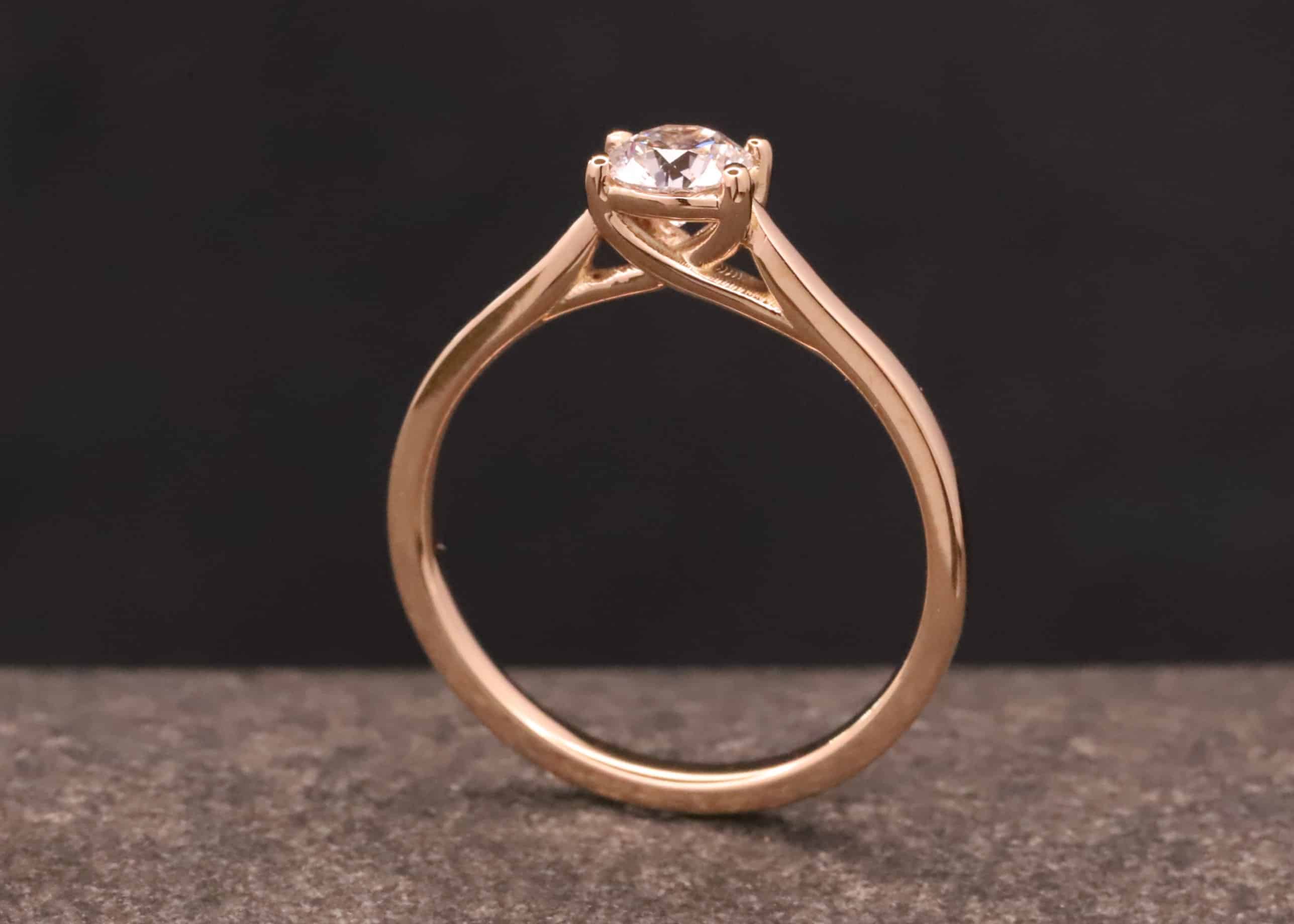 besonderer verlobungsring mit diamant schmuckgarten