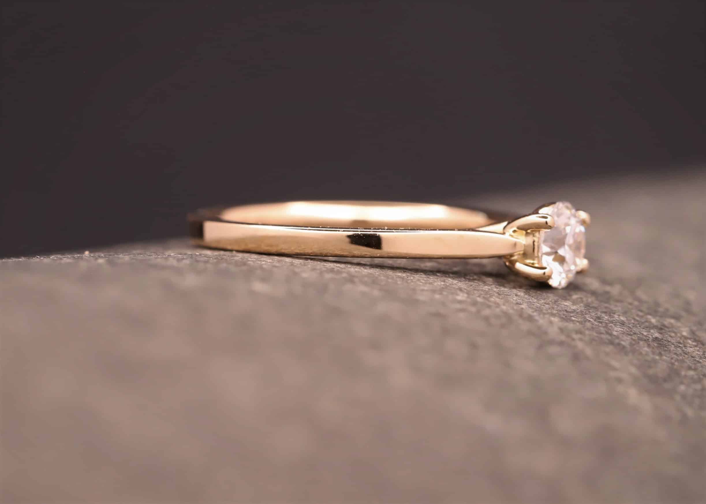 besonderer verlobungsring mit diamant schmuckgarten