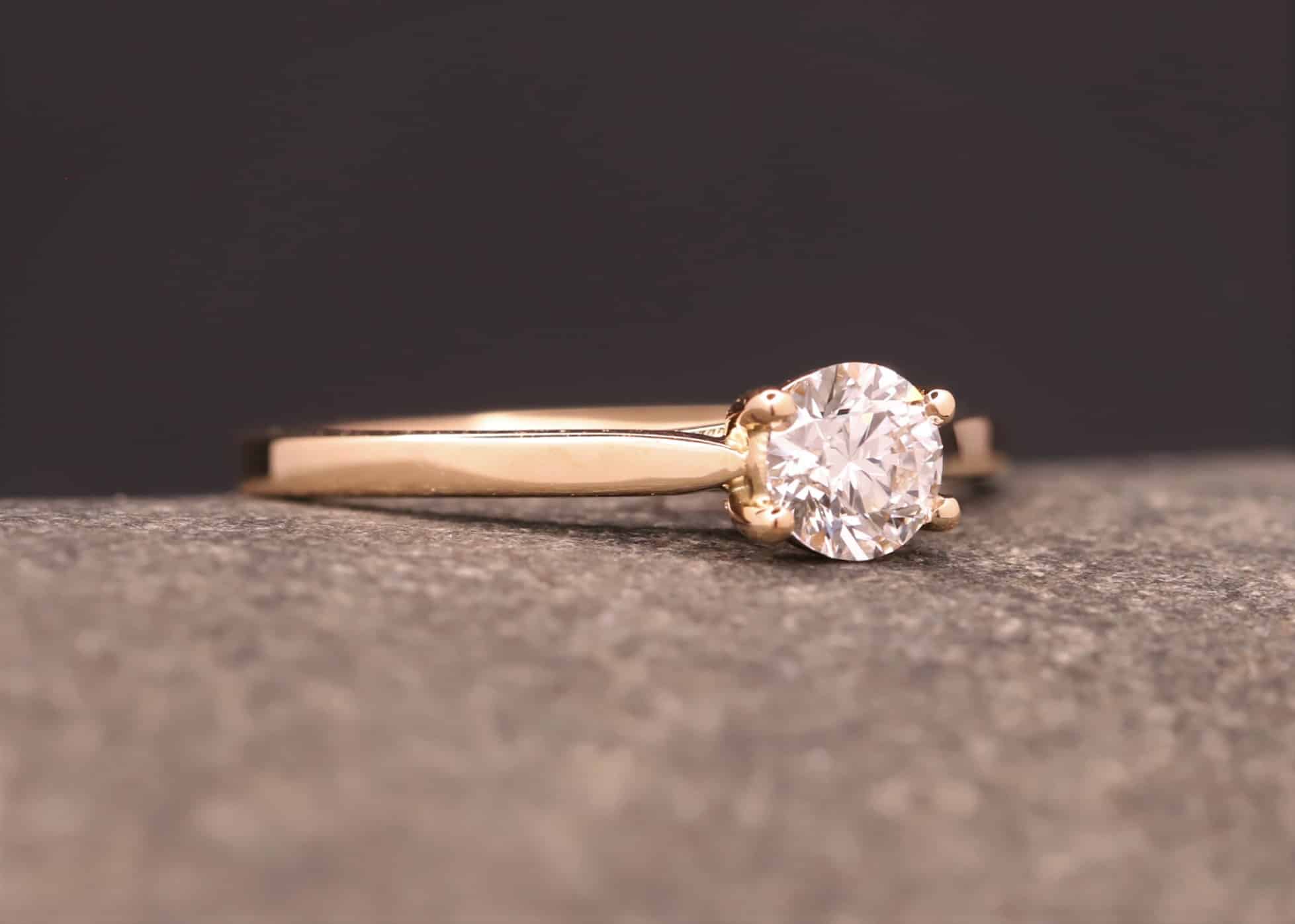 besonderer verlobungsring mit diamant schmuckgarten