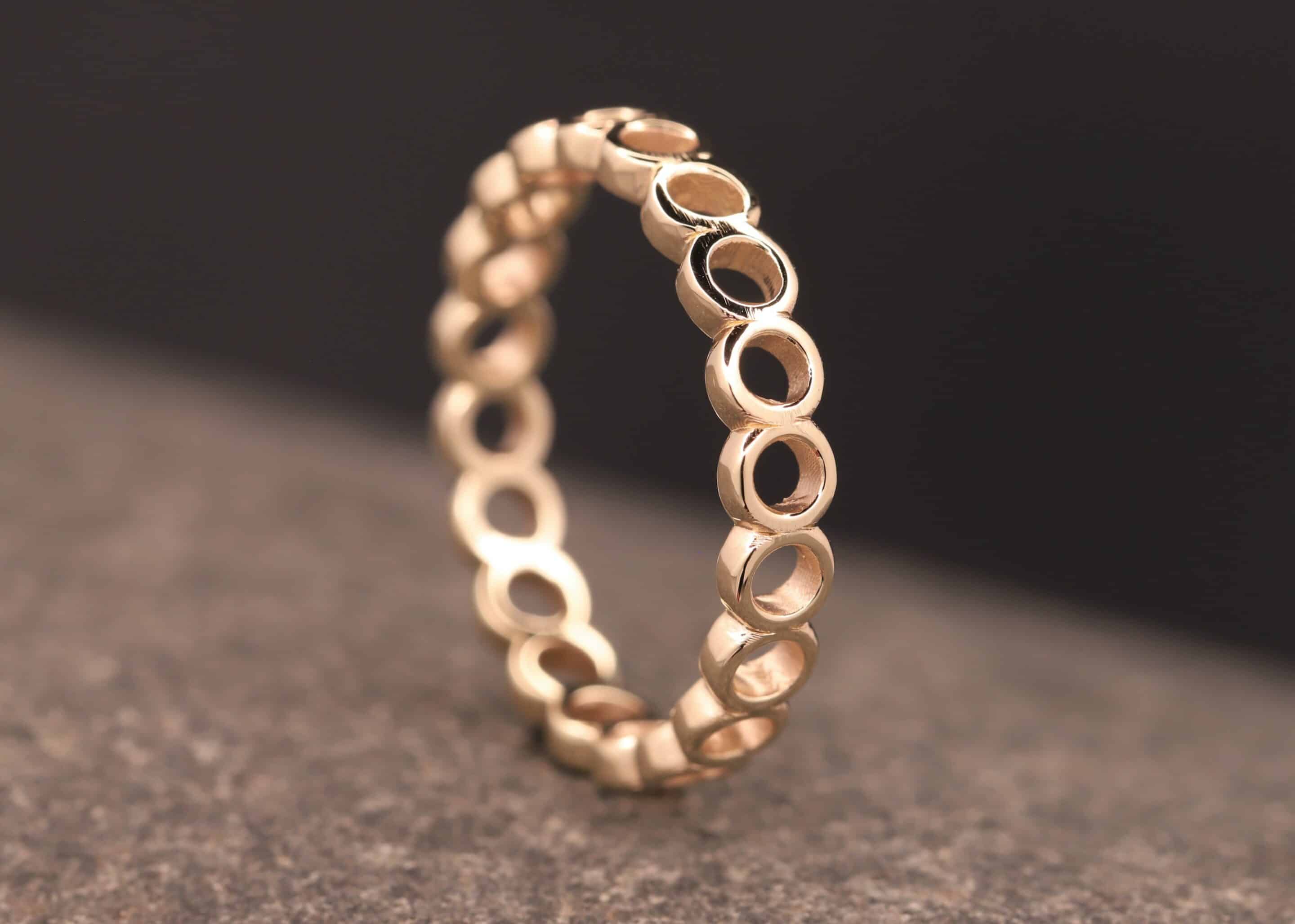 schmuckgarten kreis ring aus gold