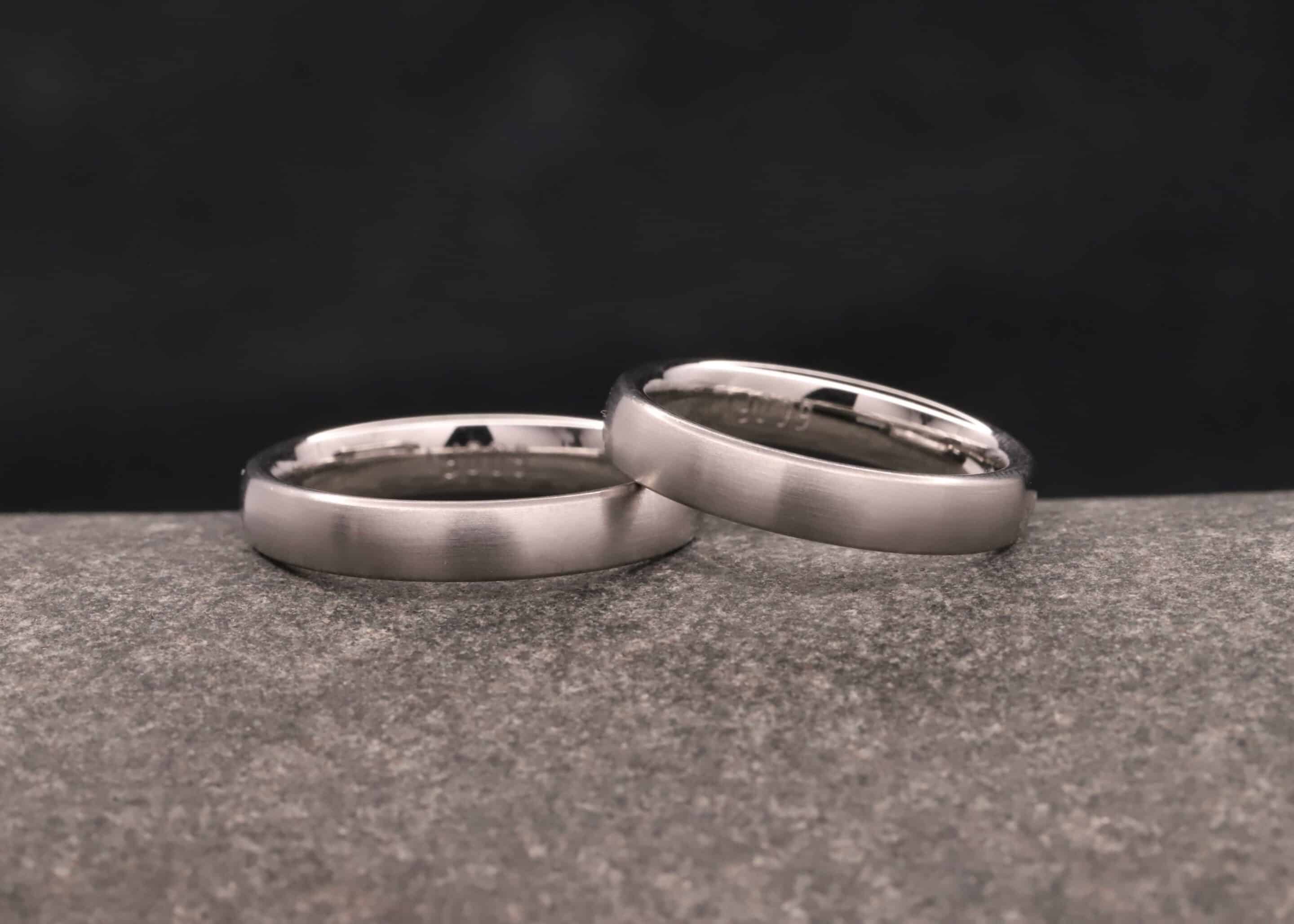 600 platin trau ringe - schmuckgarten