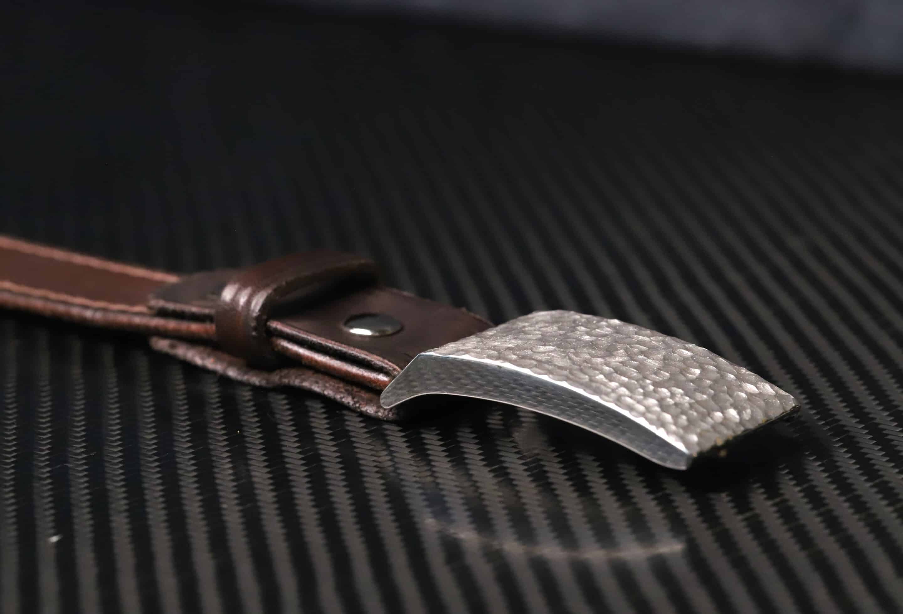 Gurtel mit Rockiger Gürtelschnalle in Silber Riemenbreite 29mm