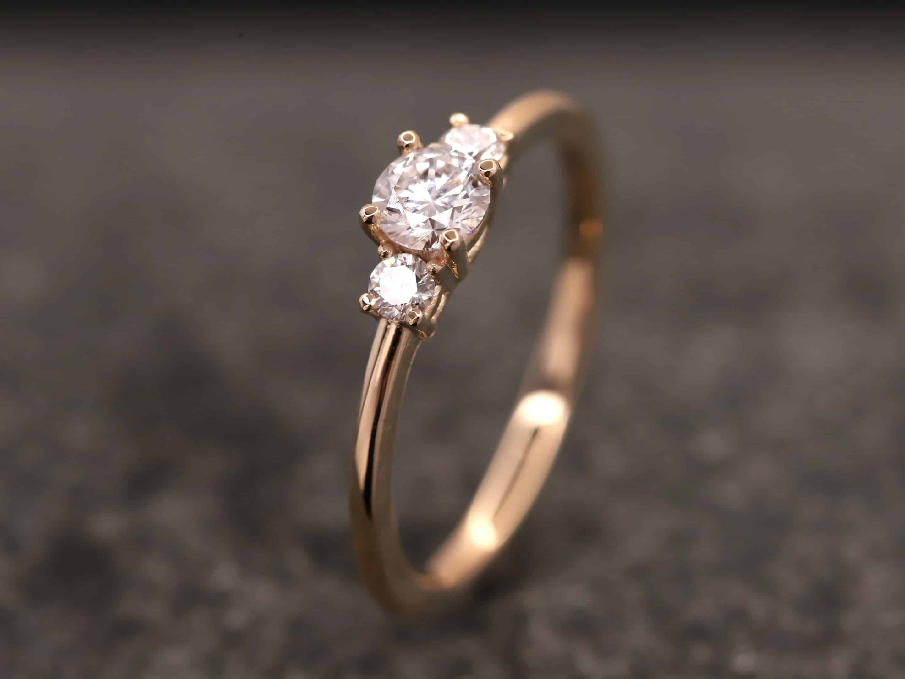 Verlobungsring VR-0036 Rosegold (2)