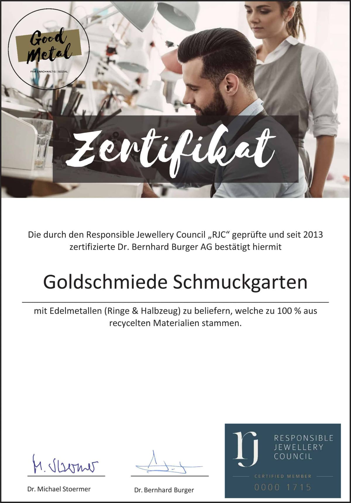 Zertifikat_Schmuckgarten-optimiert Microsoft Word – RJC Zertifikat