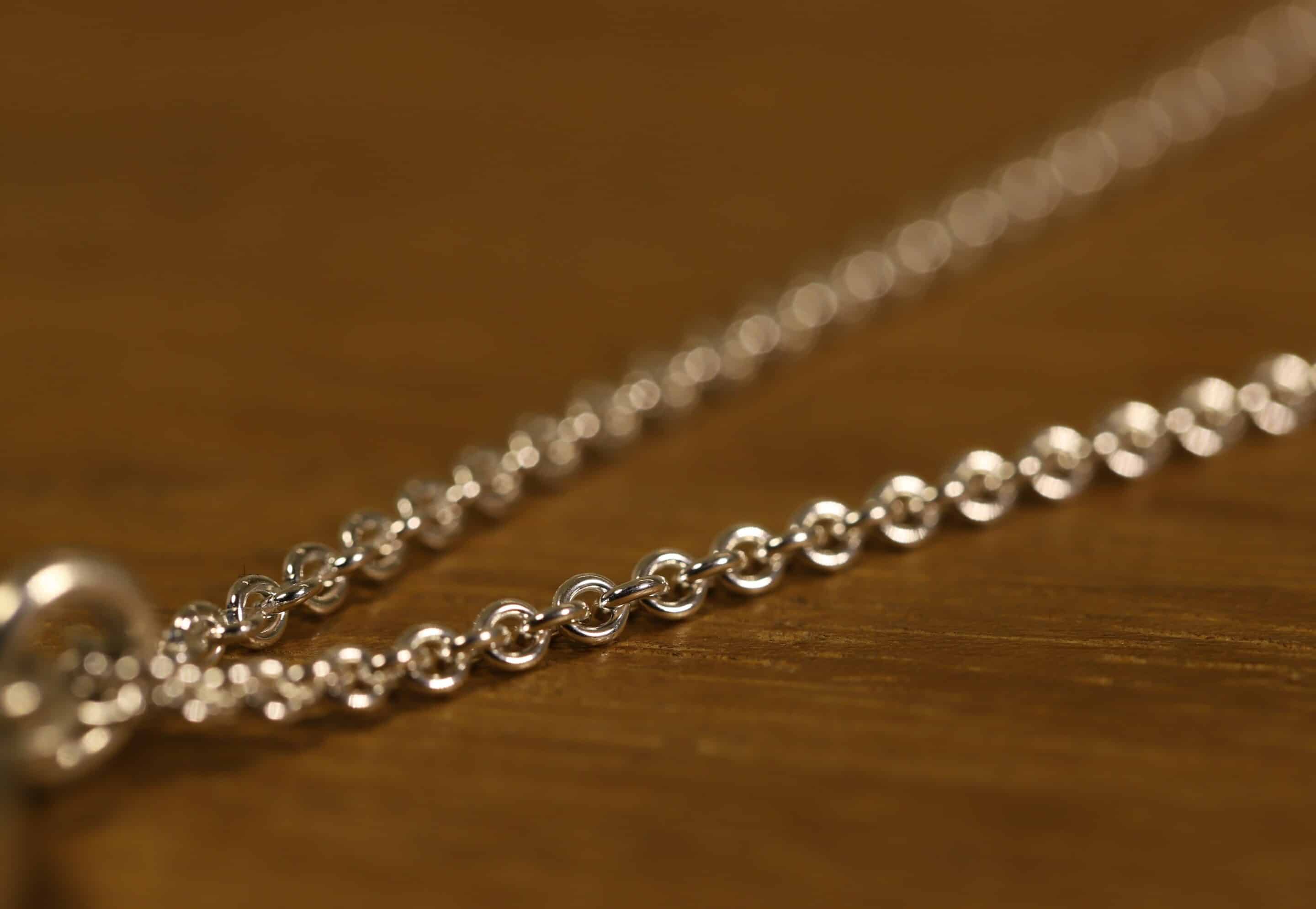 Ankerkette 925 Silber, 2,4mm stark, 40cm Länge – Bild 4
